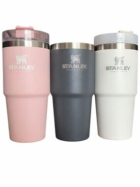 Stanley 14oz Adventure Quencher Tumblers Bundle Nectar, Coal, Cream READ